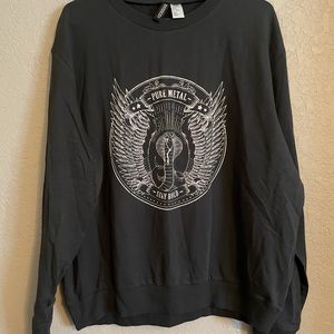 HM sweatshirt “pure metal” XL NWOT